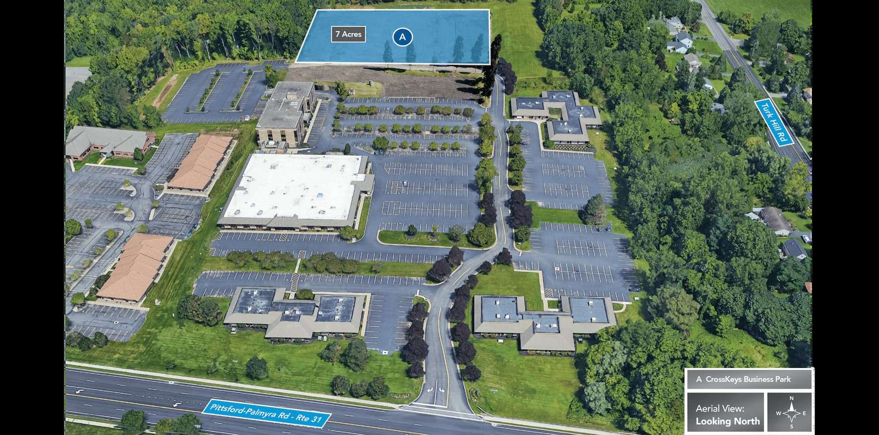 CrossKeys Office Park | Land in Fairport, New York